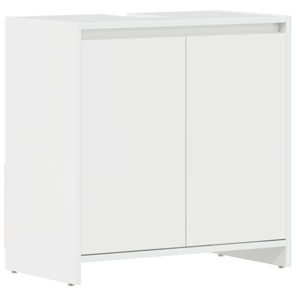 VidaXL Badkamerkast Hoogglans Wit - 60x33x61 cm - 33% Korting