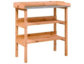 VidaXL Plantentafel Vurenhout Bruin - 34% Korting!