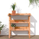 VidaXL Plantentafel Vurenhout Bruin - 34% Korting!