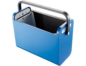 Helit Transportbox 'The Mobile Box' Zwart/Blauw | 34% Korting