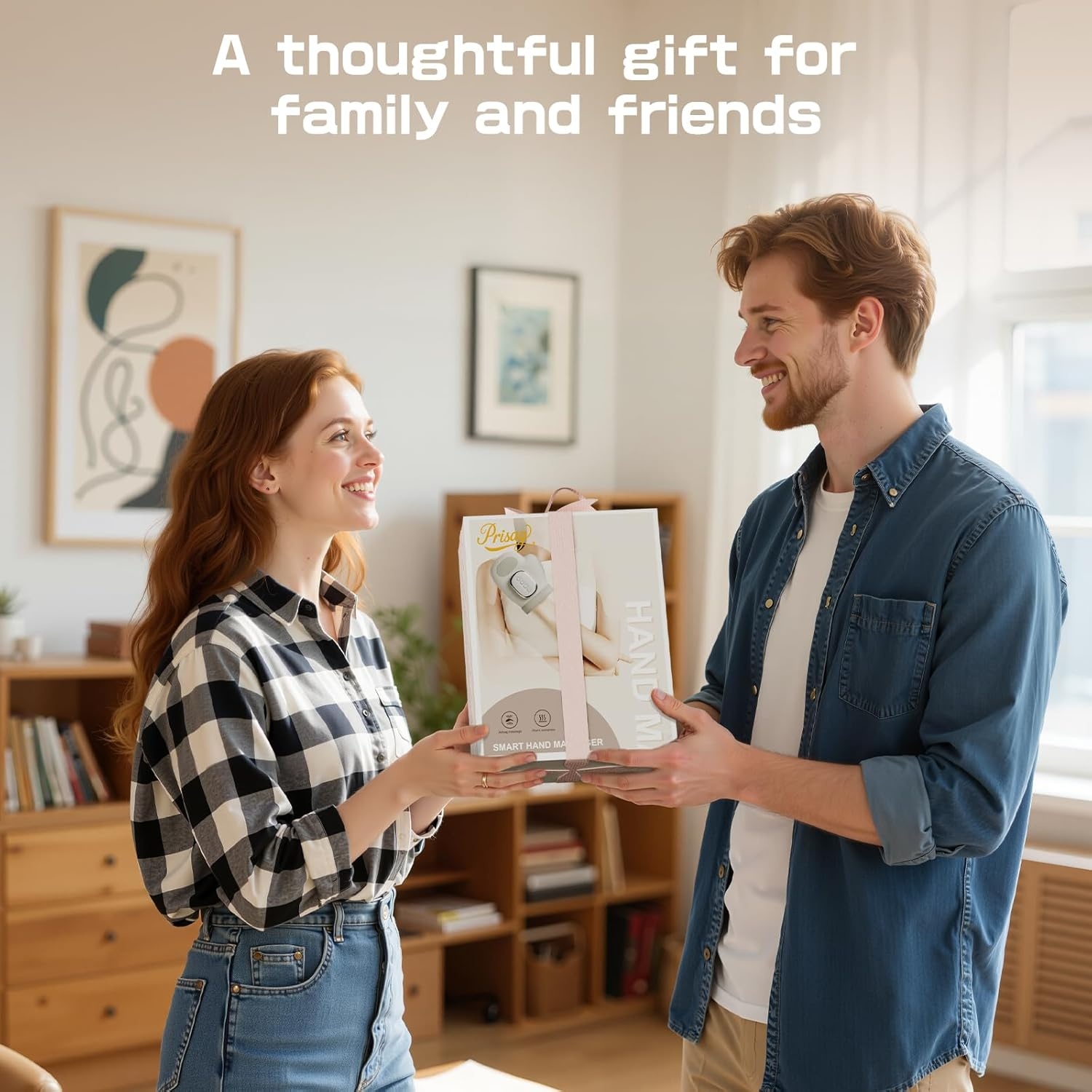 Draadloze Handmassager met Warmtefunctie - 34% Korting!