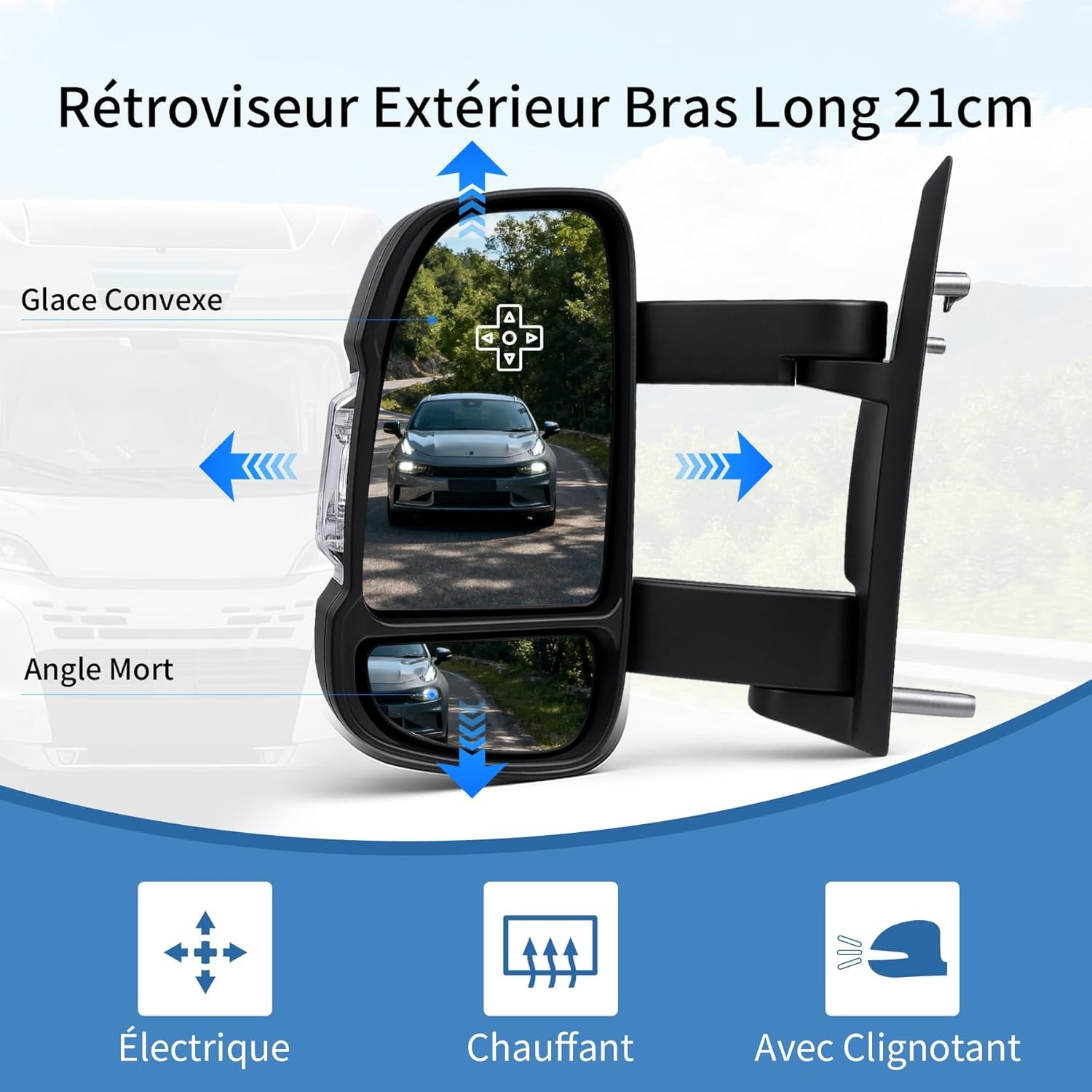 Buitenspiegel Links Ducato/Jumper/Boxer -30% Korting!