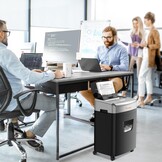 Bonsaii Papierversnipperaar C233-B - 120 Vel Automatisch - P4 Microsnijder - 30% Korting