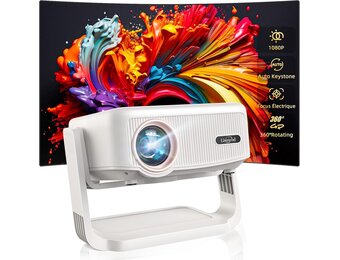 Lisowod Videoprojector 1080P HD - 59% Korting!