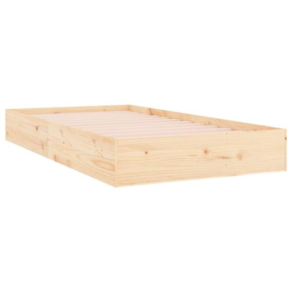 VidaXL Massief Houten Bedframe 100x200cm - 34% Korting!