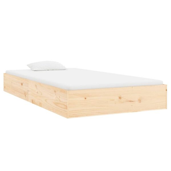VidaXL Massief Houten Bedframe 100x200cm - 34% Korting!