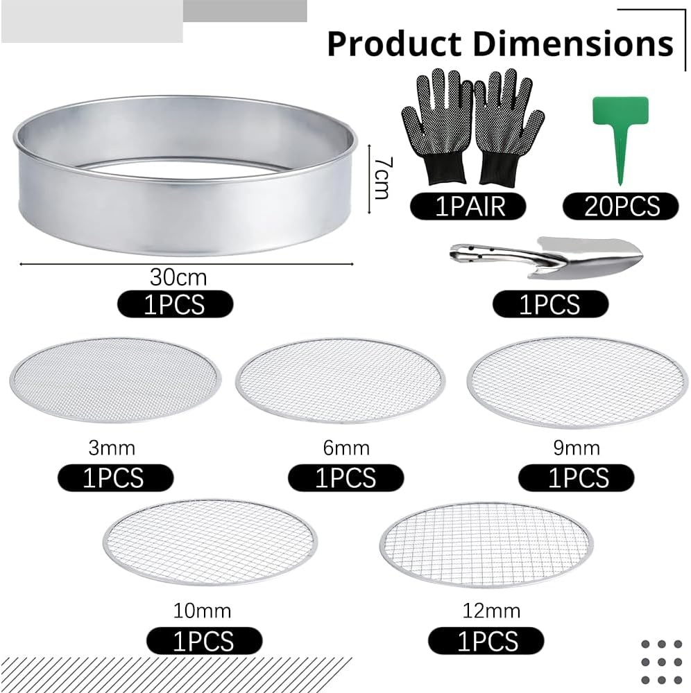 5-in-1 Tuinzeef RVS 30cm | 33% Korting