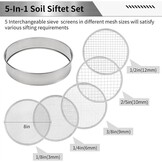 5-in-1 Tuinzeef RVS 30cm | 33% Korting