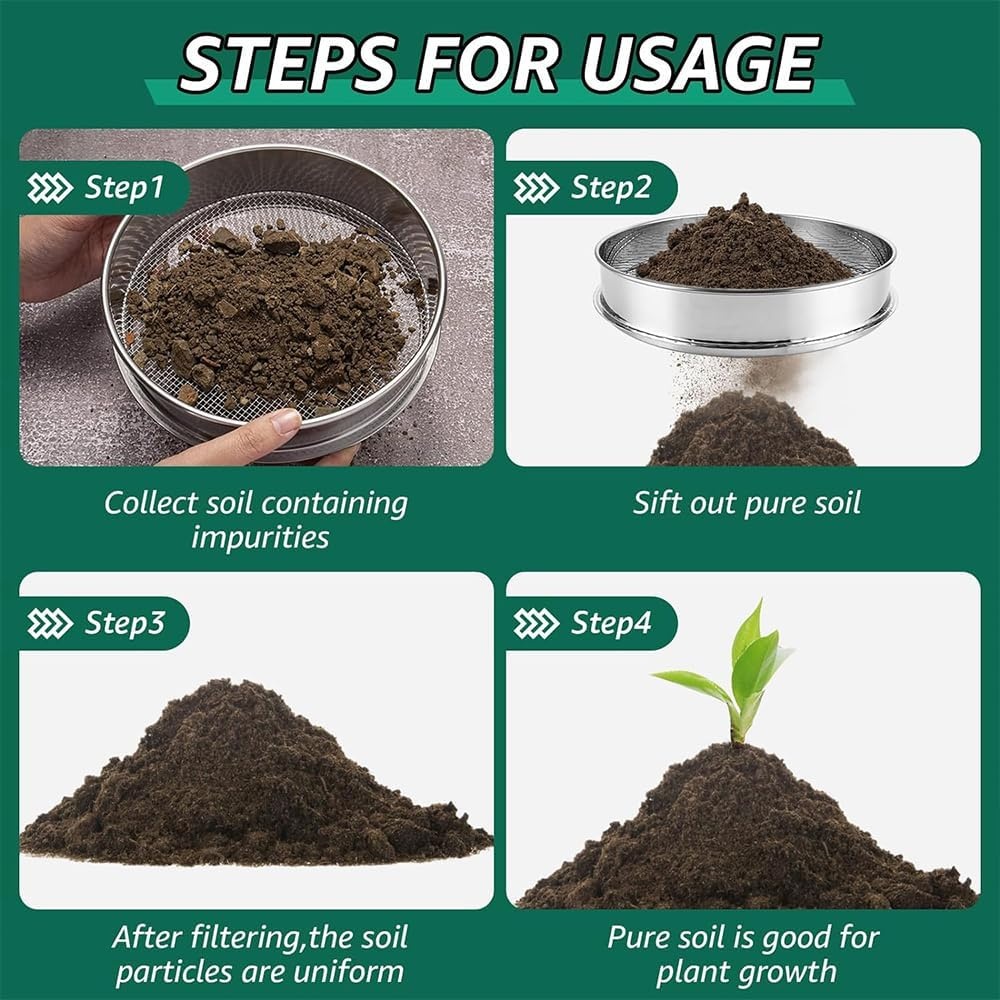 5-in-1 Tuinzeef RVS 30cm | 33% Korting