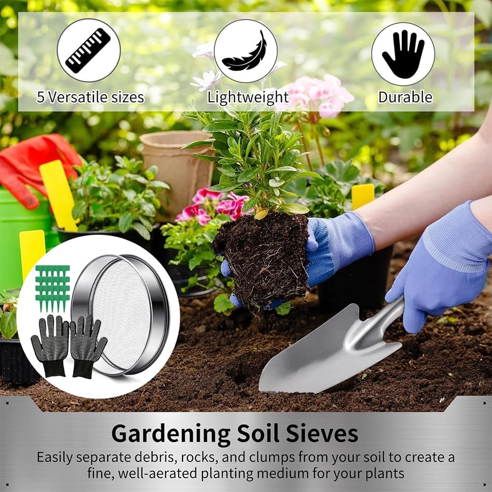 5-in-1 Tuinzeef RVS 30cm | 33% Korting