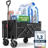 HIKENTURE Opvouwbare Trolley - 65L, 100kg - 59% Korting