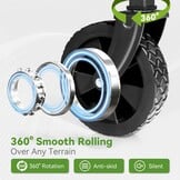 HIKENTURE Opvouwbare Trolley - 65L, 100kg - 59% Korting