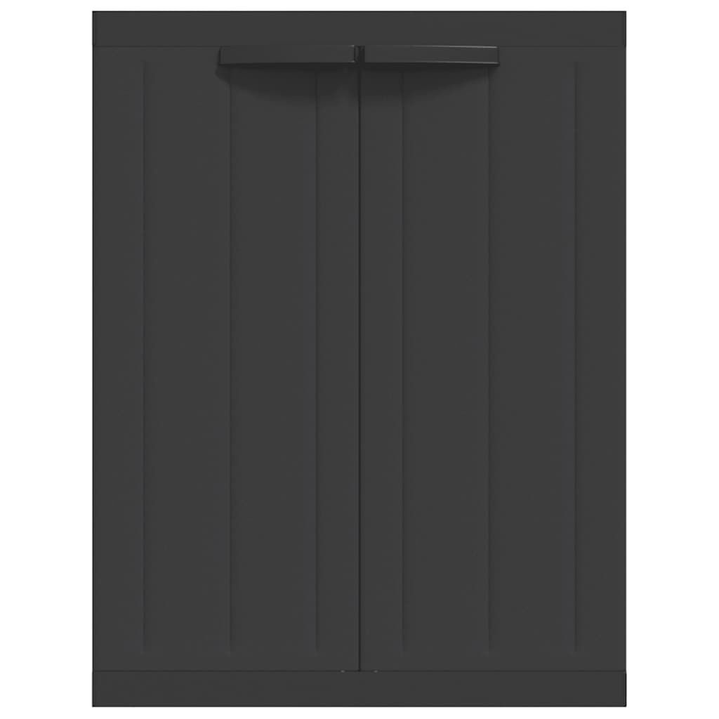 VidaXL Tuinkast 65x37x85 cm Zwart - 34% Korting