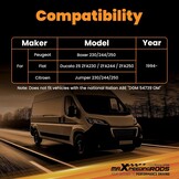 Luchtvering Compressor Kit voor Fiat Ducato, Citroën Jumper, Peugeot Boxer (230/244/250)