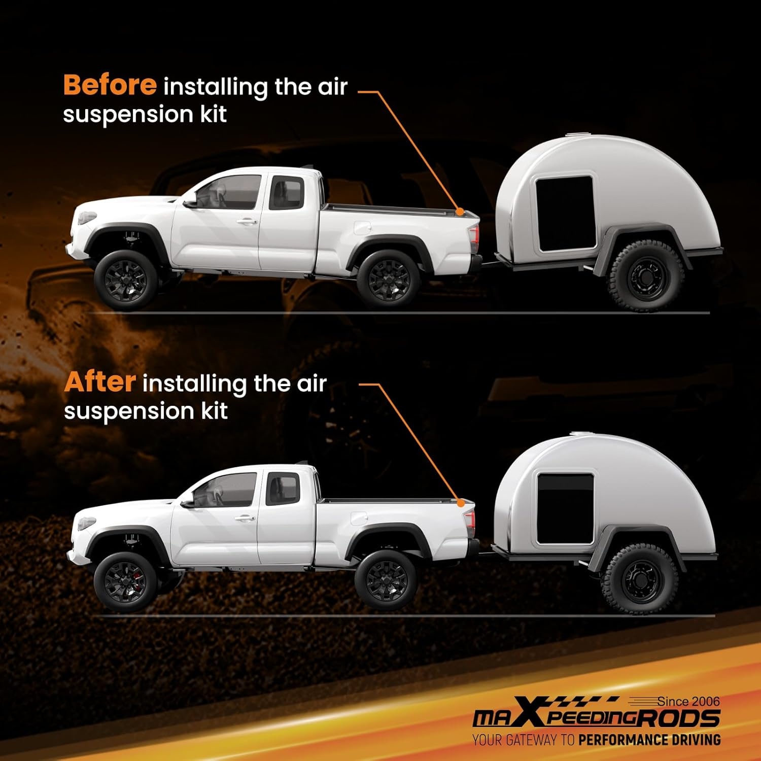 Luchtvering Compressor Kit voor Fiat Ducato, Citroën Jumper, Peugeot Boxer (230/244/250)