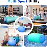 Opblaasbare Air Barrel Roller met 600W Elektrische Pomp voor Gymnastiek en Fitness