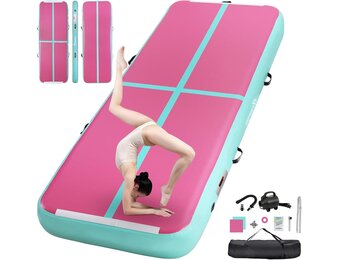 FBSPORT Airtrack Gymnastiekmat 10/20cm | 35% Korting