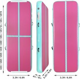 FBSPORT Airtrack Gymnastiekmat 10/20cm | 35% Korting