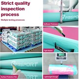 FBSPORT Airtrack Gymnastiekmat 10/20cm | 35% Korting