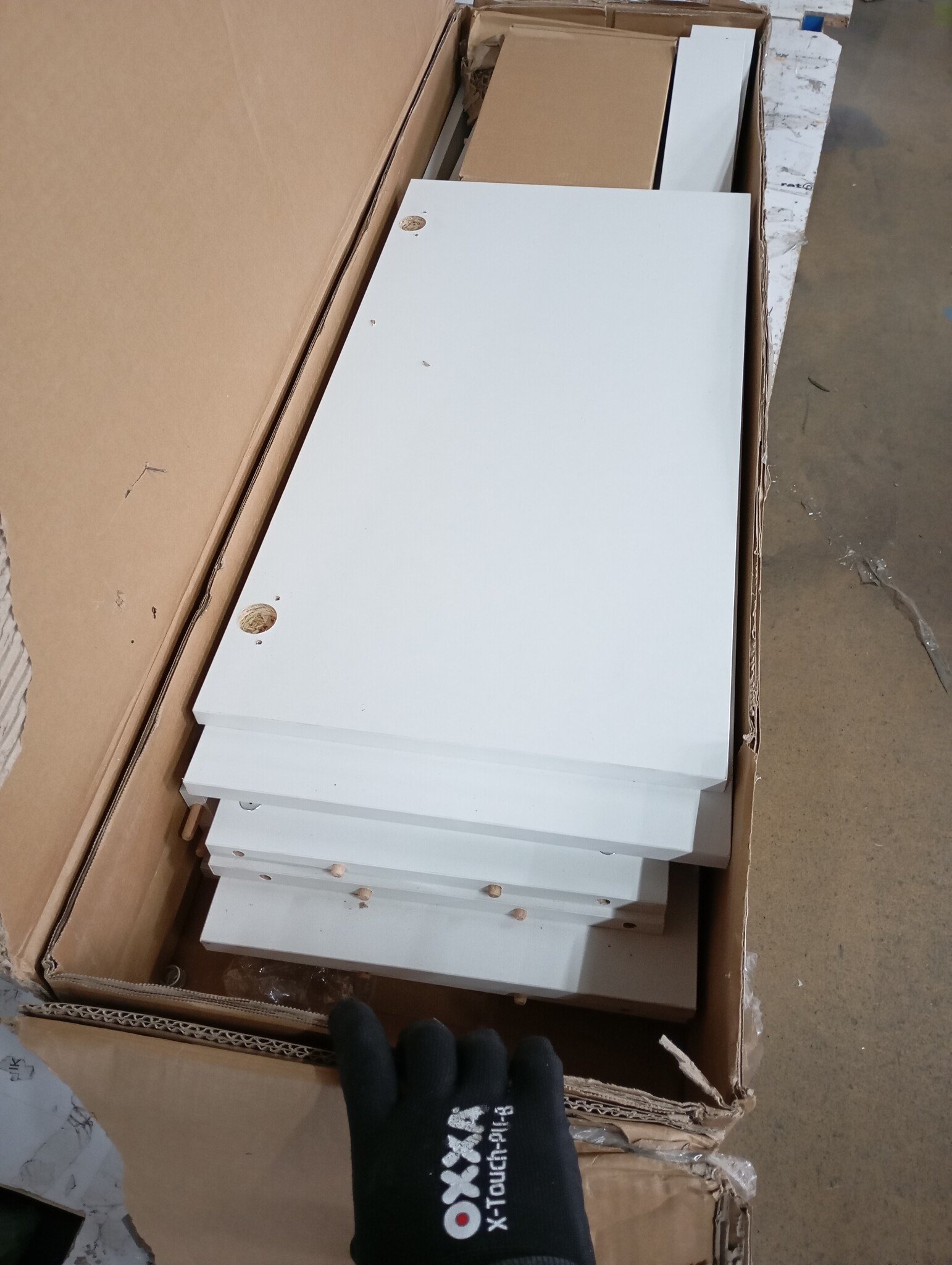 vidaXL Dressoir (102x33x75cm) Wit - 59% Korting!