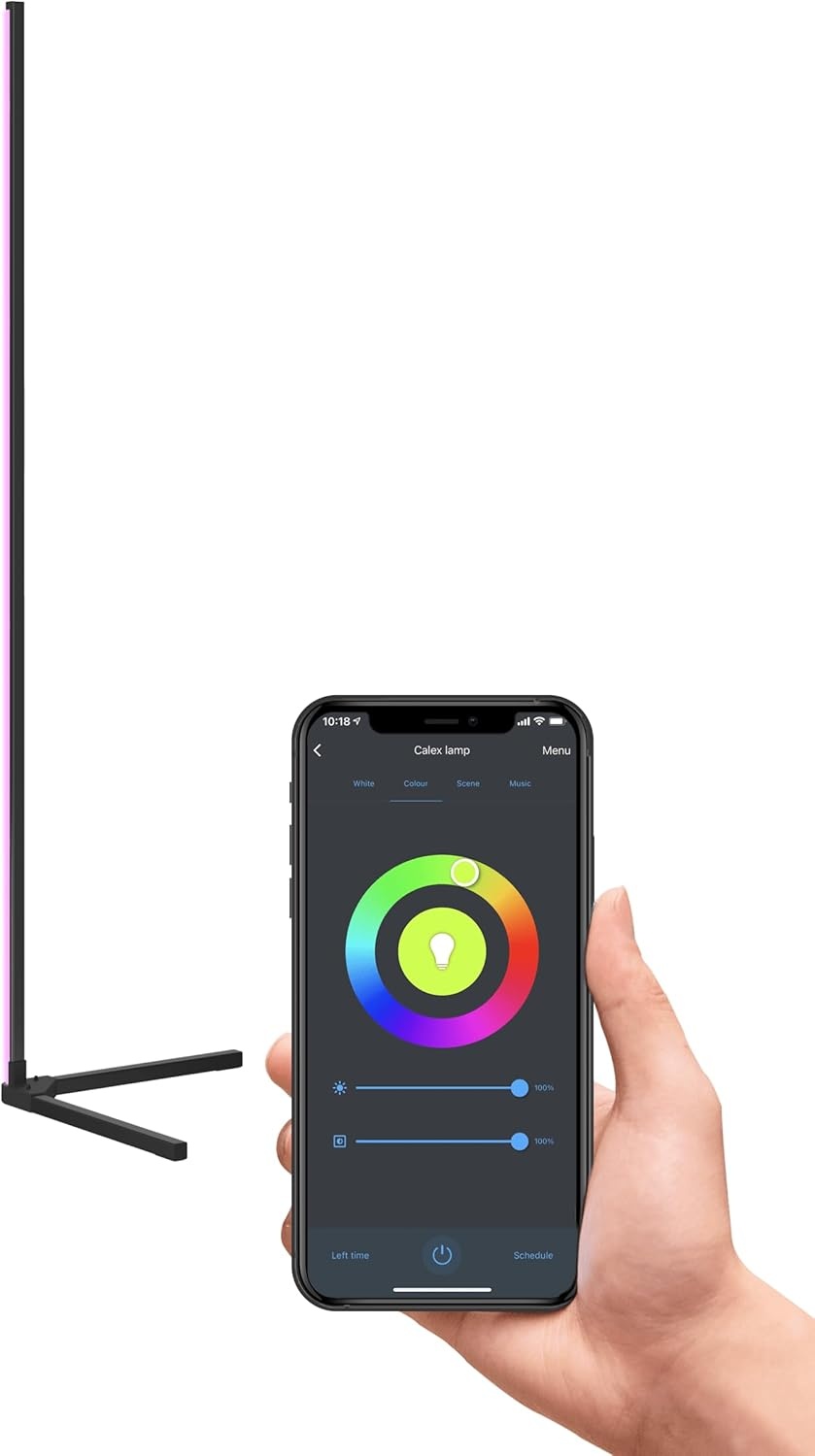 Calex Smart LED Vloerlamp 140cm - 29% Korting