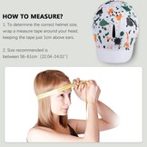 Retro Fietshelm voor Dames en Heren, 56-61 cm