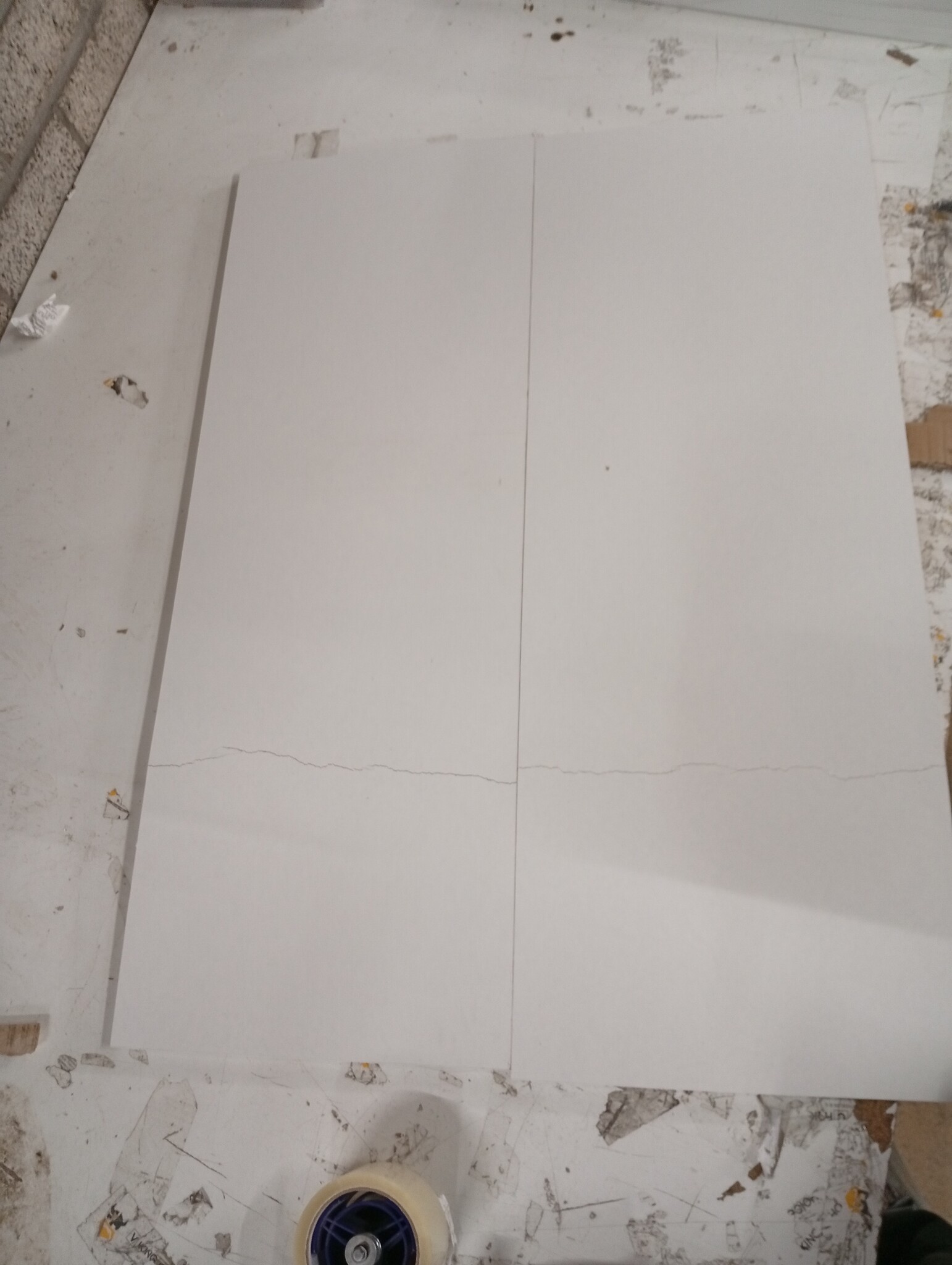 vidaXL Wandkast 69,5x34x90 cm bewerkt hout wit