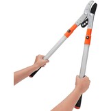 Kurtzy Zware Kwaliteit Telescopische Aambeeld Snoeischaar – 67-100 cm – Uittrekbare Tuinschaar en Snoeichaar – Professionele Vlijmscherpe Trimmer Voor Dikke Takken