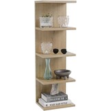 Boekenkast Wandplank, Aan Muur Gemonteerde Plank, Legplanken, Zwevende Planken, Boekenkast, Opbergplanken voor Slaapkamer, Woonkamer, Badkamer, Keuken, Bureau, 7 planken, Wit