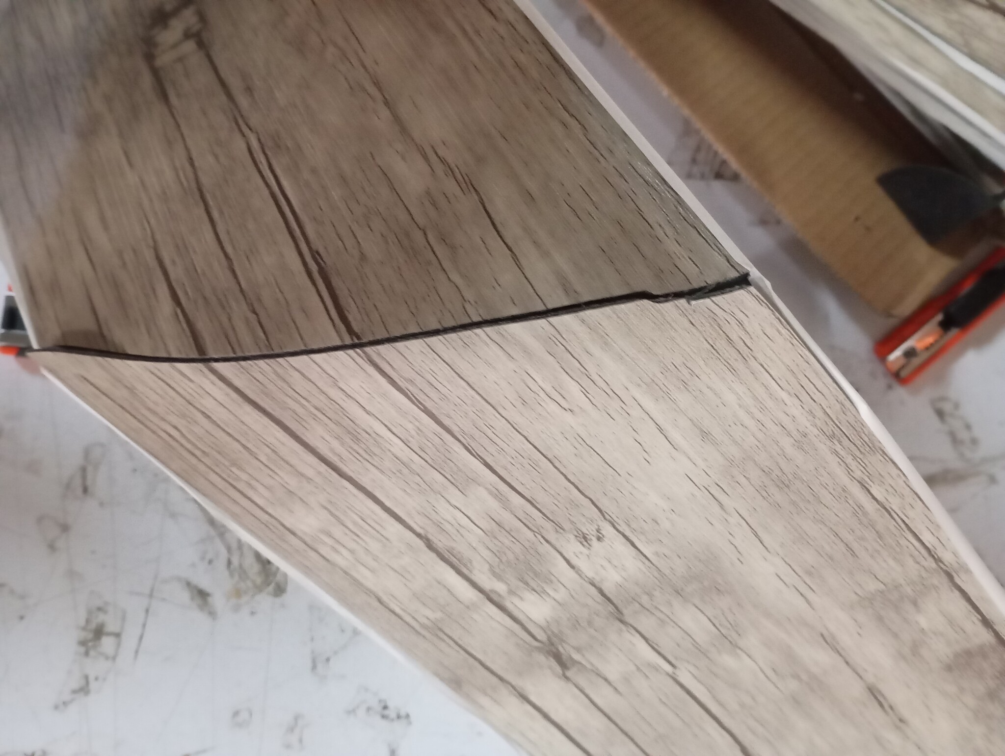 VidaXL PVC Vloerplanken (5,02m²) - 74% Korting - Gerepareerd