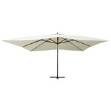 Zweefparasol 400x300 cm Zandwit - 35% Korting!