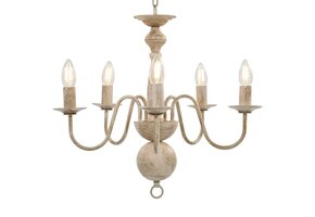 vidaXL Kroonluchter Antiekwit - 69% Korting!