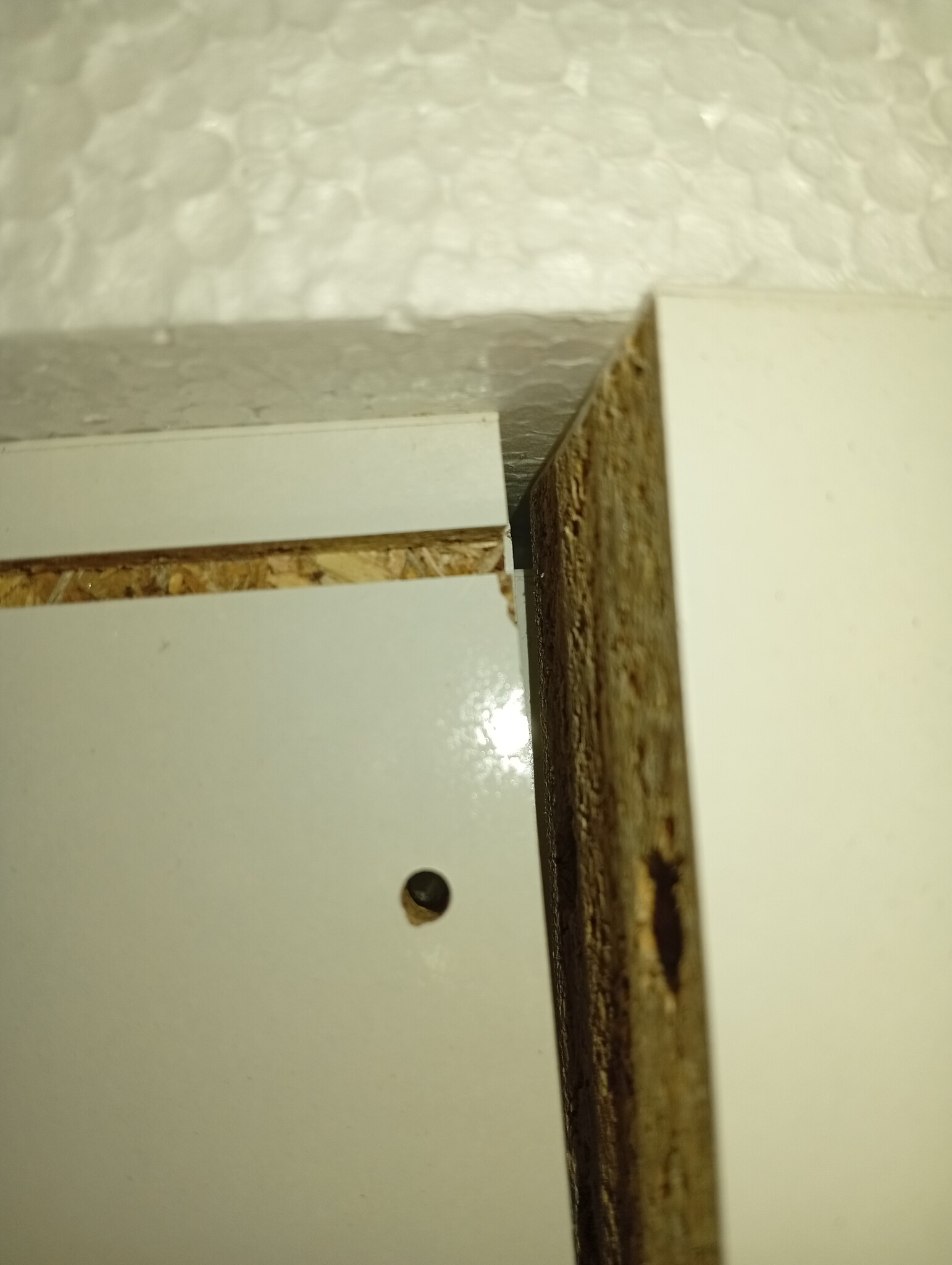 72% Korting: LED Nachtkastje Hoogglans Wit (Bewerkt Hout)