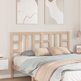 vidaXL Hoofdbord 166x4x100 cm massief grenenhout