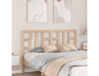 vidaXL Hoofdbord 166x4x100 cm massief grenenhout