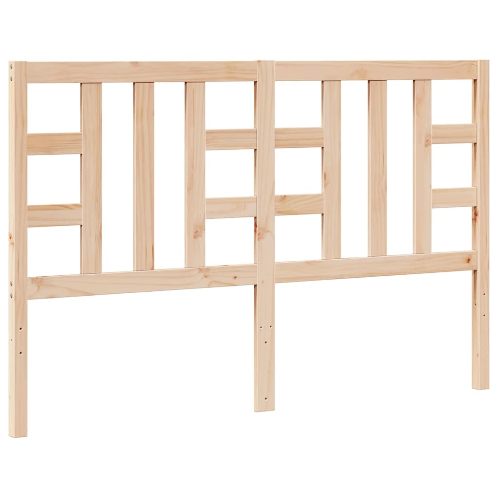 vidaXL Hoofdbord 166x4x100 cm massief grenenhout