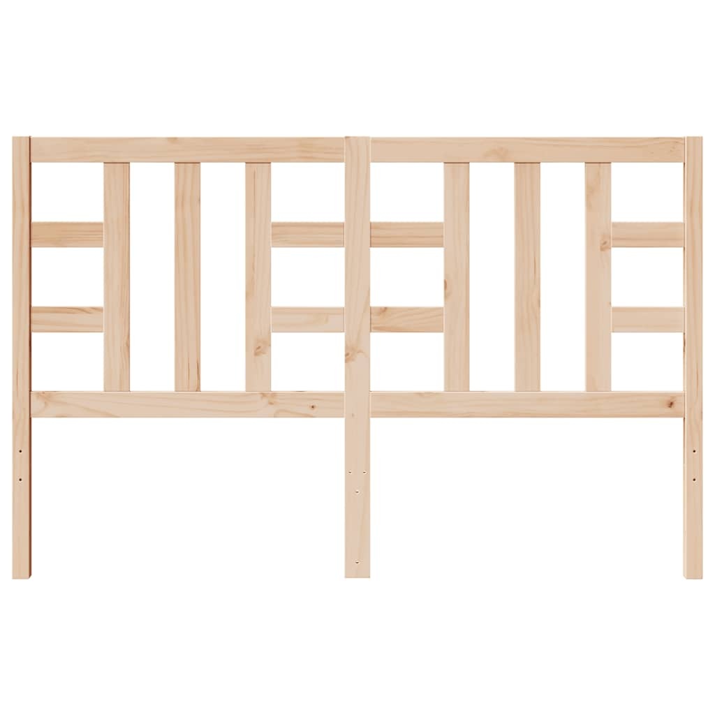 vidaXL Hoofdbord 166x4x100 cm massief grenenhout