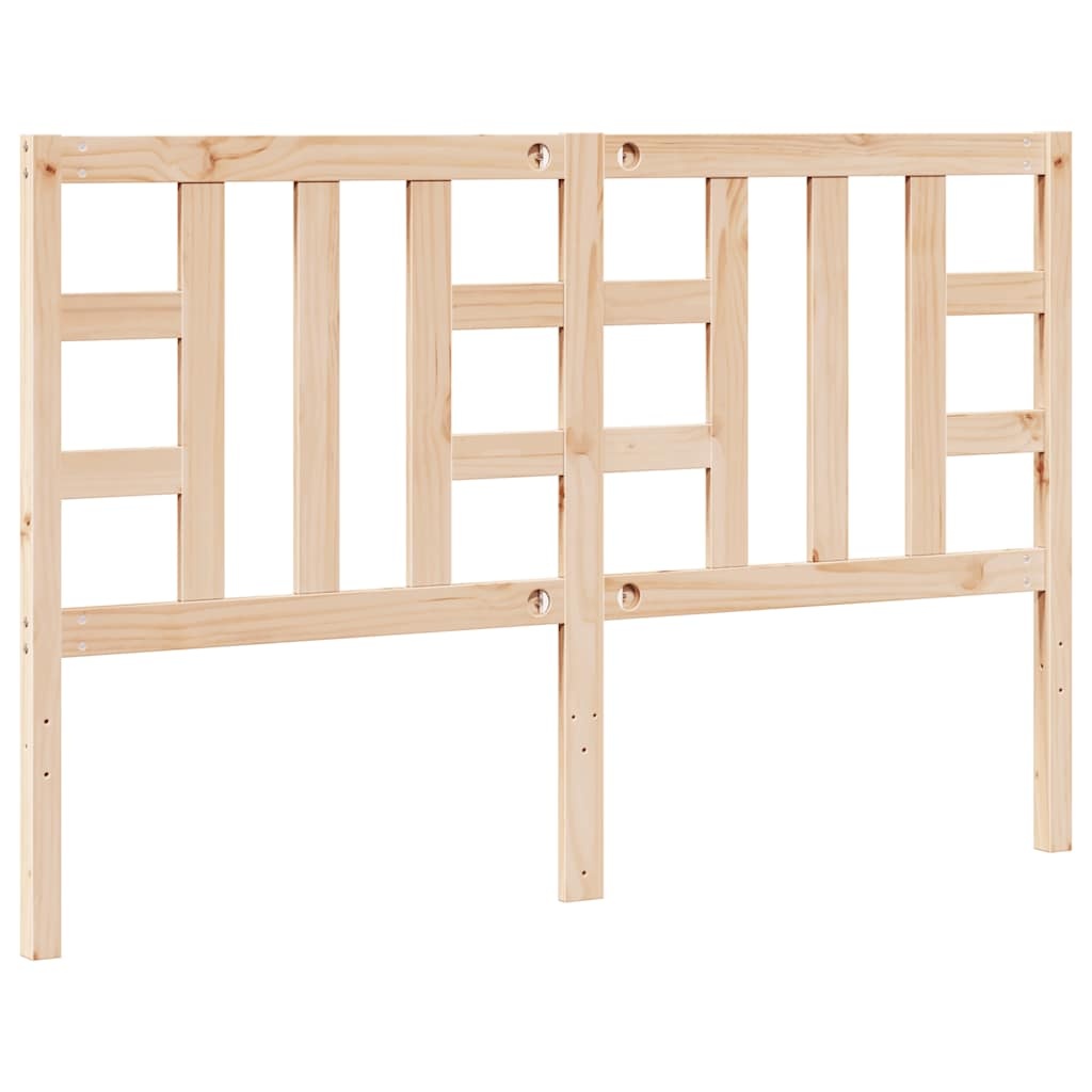 vidaXL Hoofdbord 166x4x100 cm massief grenenhout
