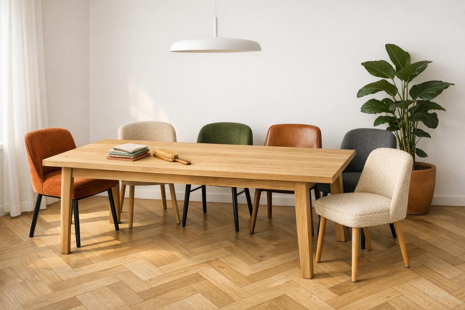 Retour eetkamerstoelen: zo combineer je een set slim en bespaar je tot 50%