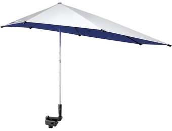 G4Free Parasol Blauw/Grijs - 48% Korting!