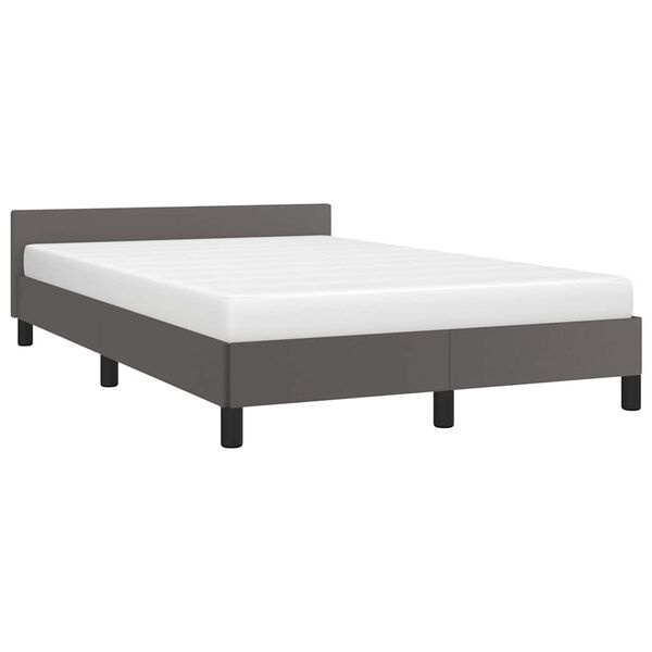 vidaXL Bedframe Grijs 120x200cm - 75% Korting