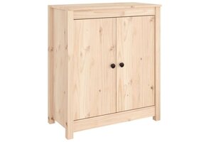 vidaXL Dressoir Grenenhout - 70x35x80 cm - 41% Korting!