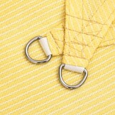 vidaXL Zonnezeil Beige - 4,5x4,5m - 55% Korting