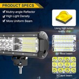 AUXTINGS LED Lichtbalk 86cm - 48% Korting