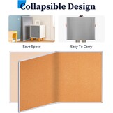 Groot Kurkbord 150x90cm met Korting: Perfect voor Kantoor & Thuis (54% Korting)