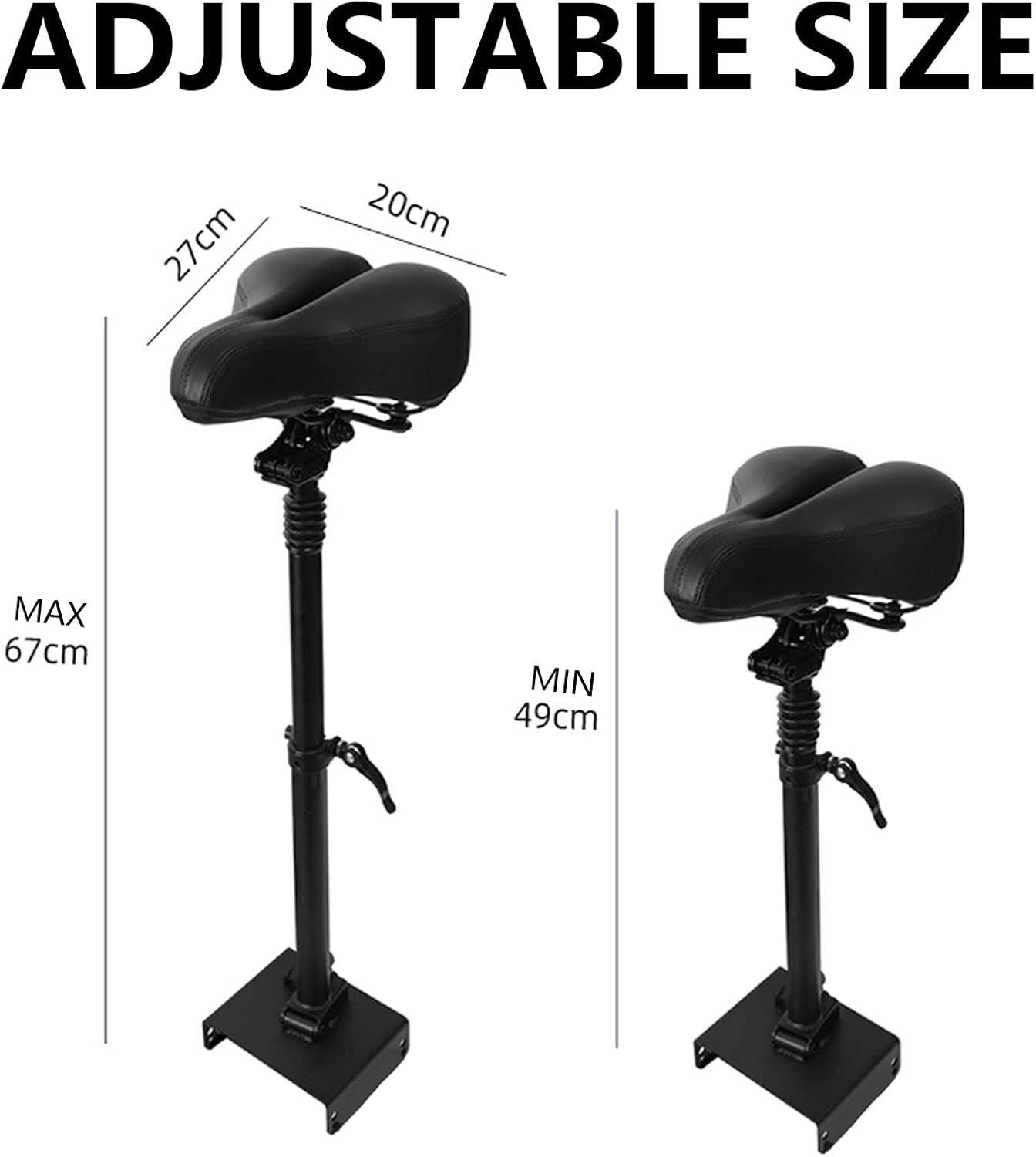 Elektrische Scooterstoel - Verstelbaar & Schokabsorberend - 29% Korting!