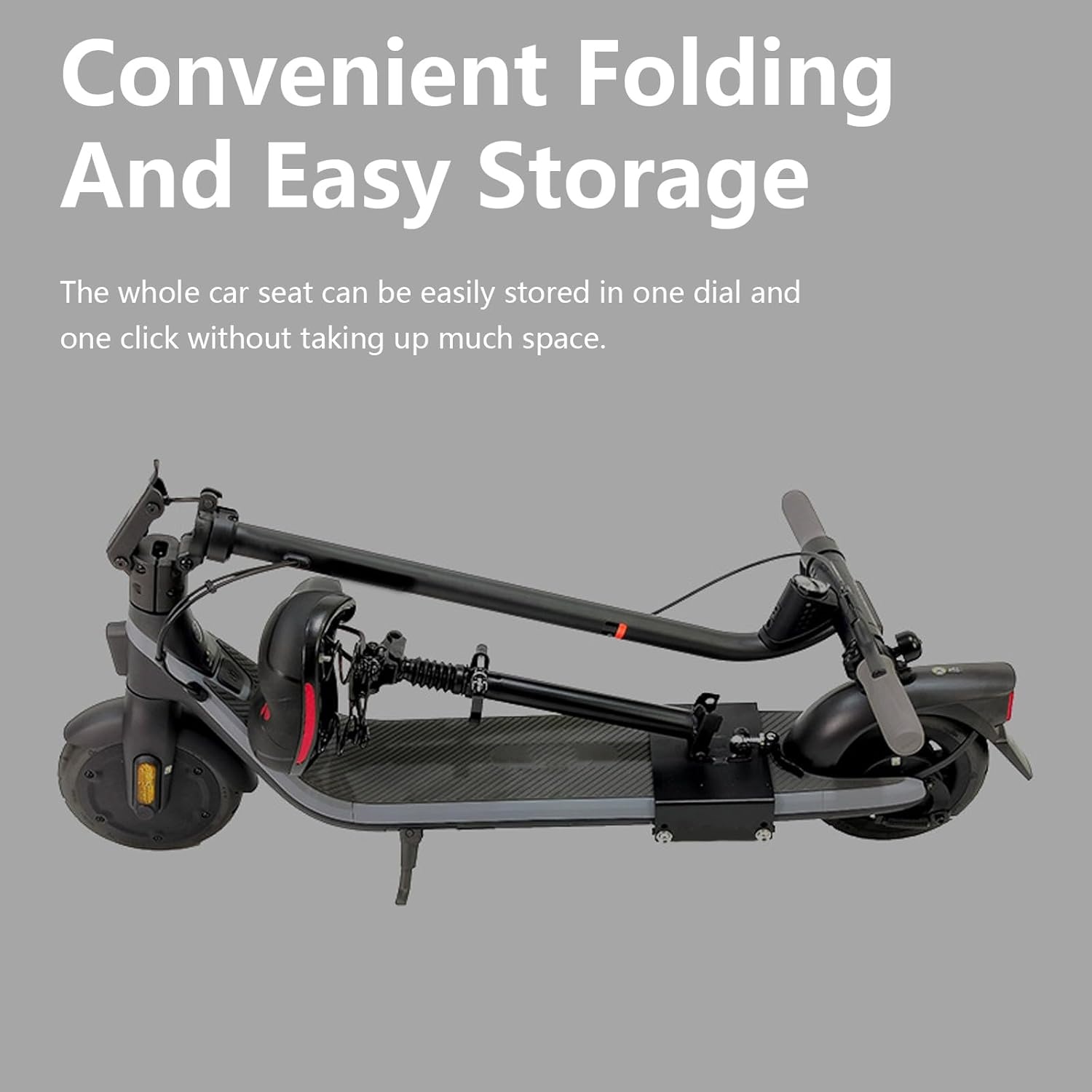 Elektrische Scooterstoel - Verstelbaar & Schokabsorberend - 29% Korting!