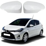 Witte Spiegelkappen Toyota Yaris (2012-2019) - 33% Korting