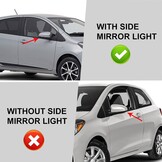 Witte Spiegelkappen Toyota Yaris (2012-2019) - 33% Korting