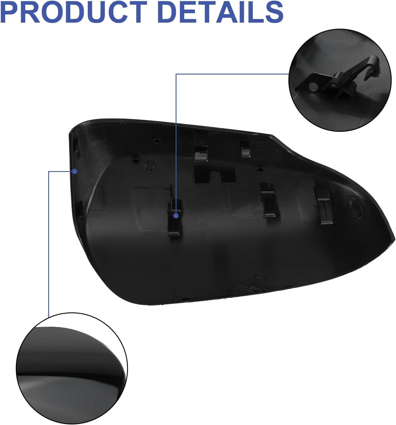Witte Spiegelkappen Toyota Yaris (2012-2019) - 33% Korting